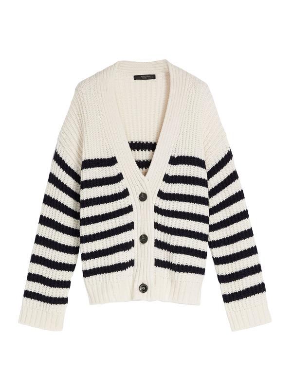 Jane Young Maxmara Weekend Breton Cardigan