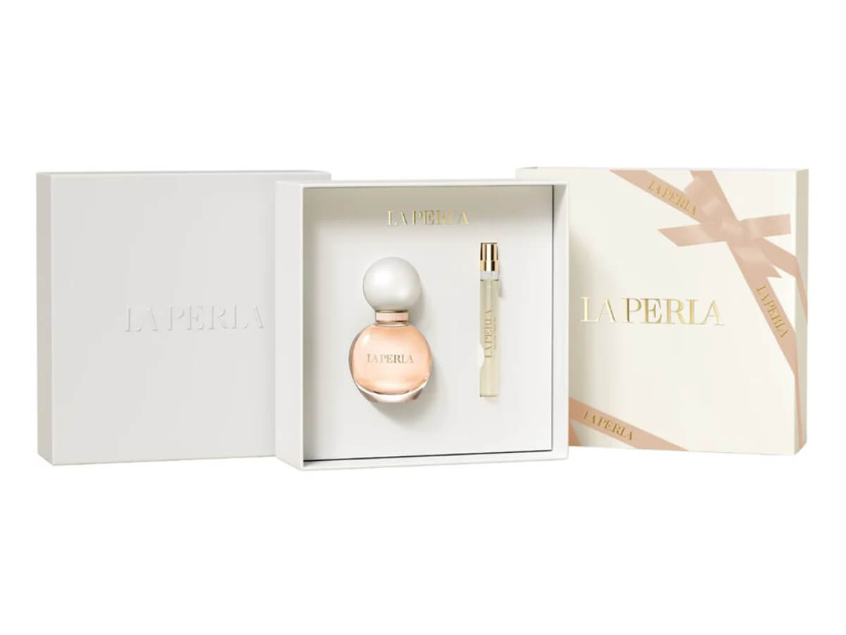 La Perla Luminous Duo Coffret large bottle and handbag bottle of perfume for Mother's Day 24