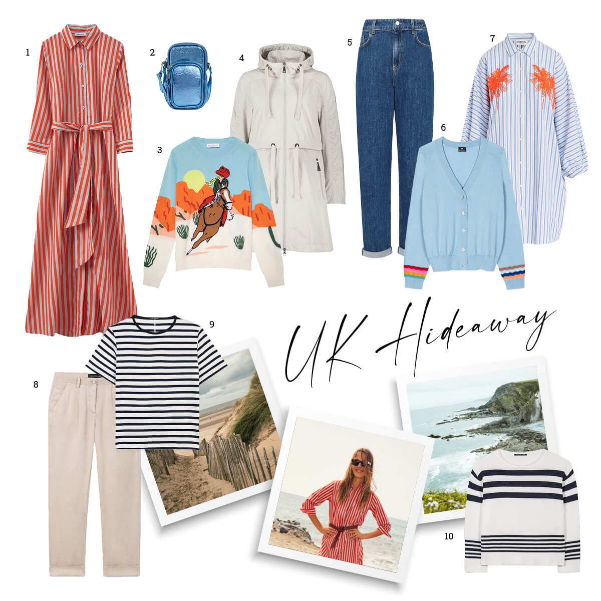 Holiday packing for a UK staycation or UK break