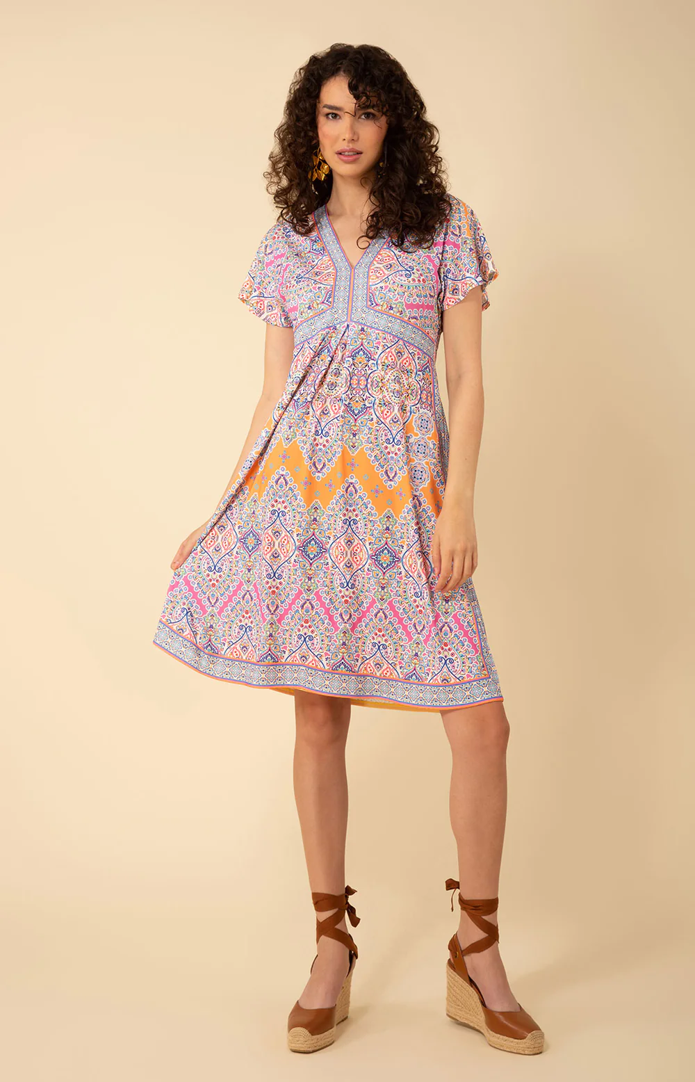 Hale Bob Elise jersey midi dress