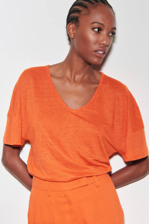 Luisa Cerano linen t-shirt 