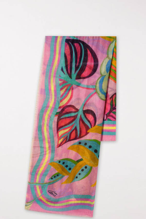 Luisa Cerano candy print scarf