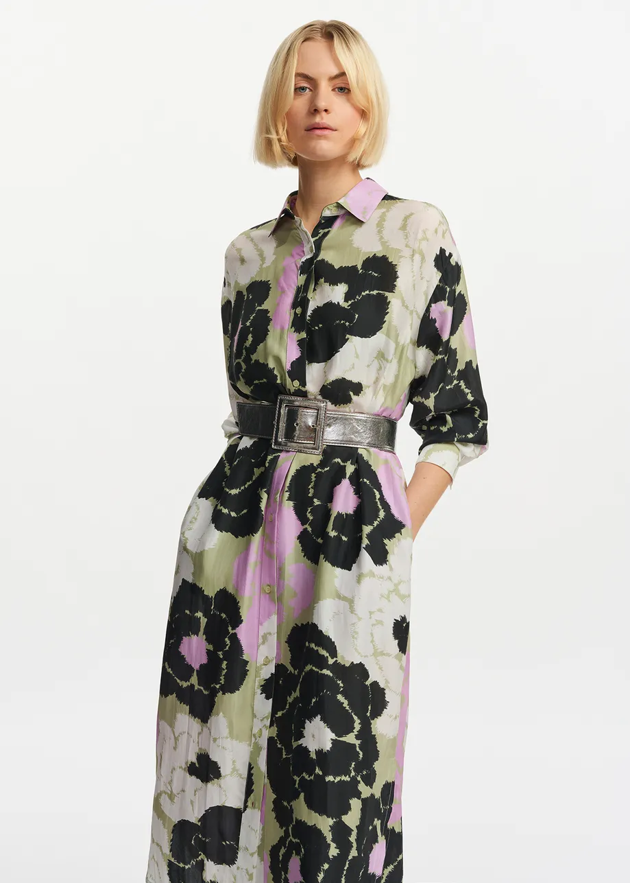 essential antwerp silk freya dress