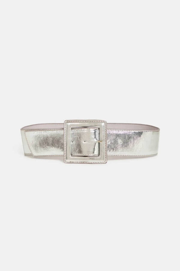 Essentiel-Antwerp-silver-metallic-belt-Fumigate