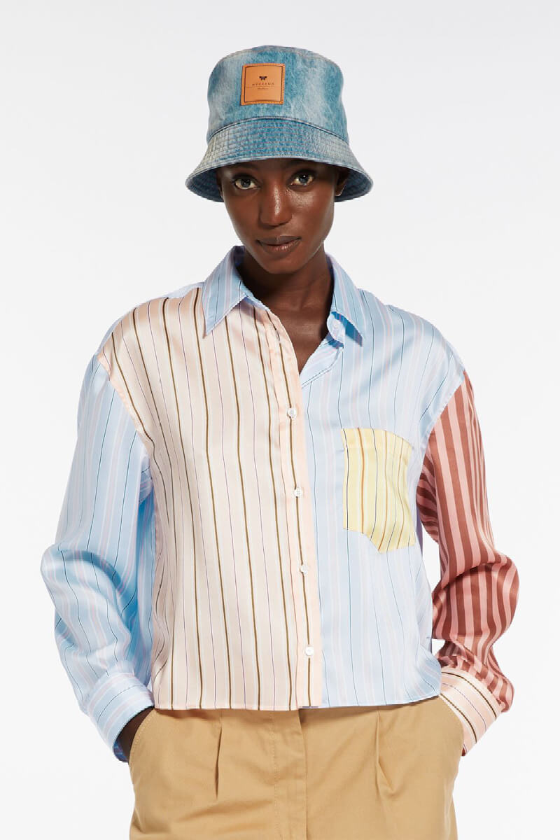 Maxmara Weekend striped twill shirt Suez £209.00