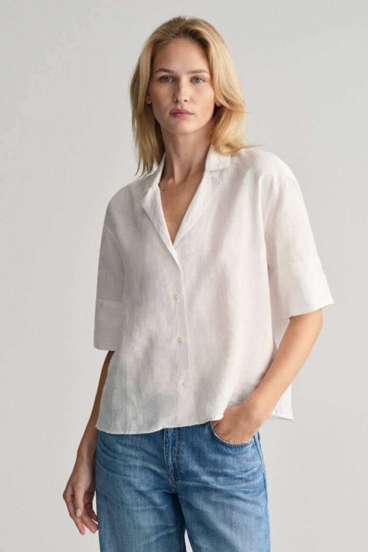 Gant short sleeve linen shirt