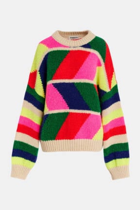 Essentiel Antwerp geometric knit sweater Graduation