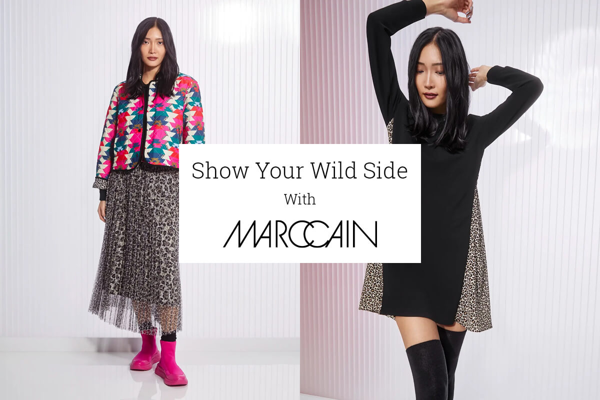 Jane Young Marc Cain-AW24 Animal Print patch it up