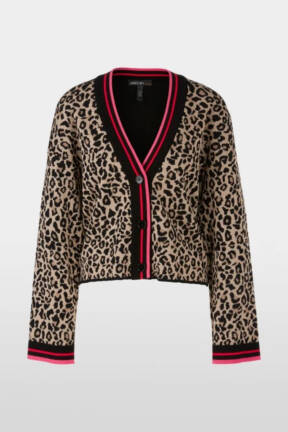 Marc Cain Sport animal print cardigan