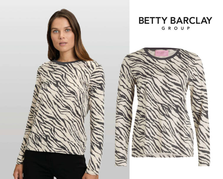 Betty Barclay wave print top 8735 2863