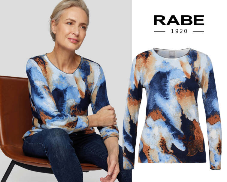 Rabe patterned sweater 53 214600