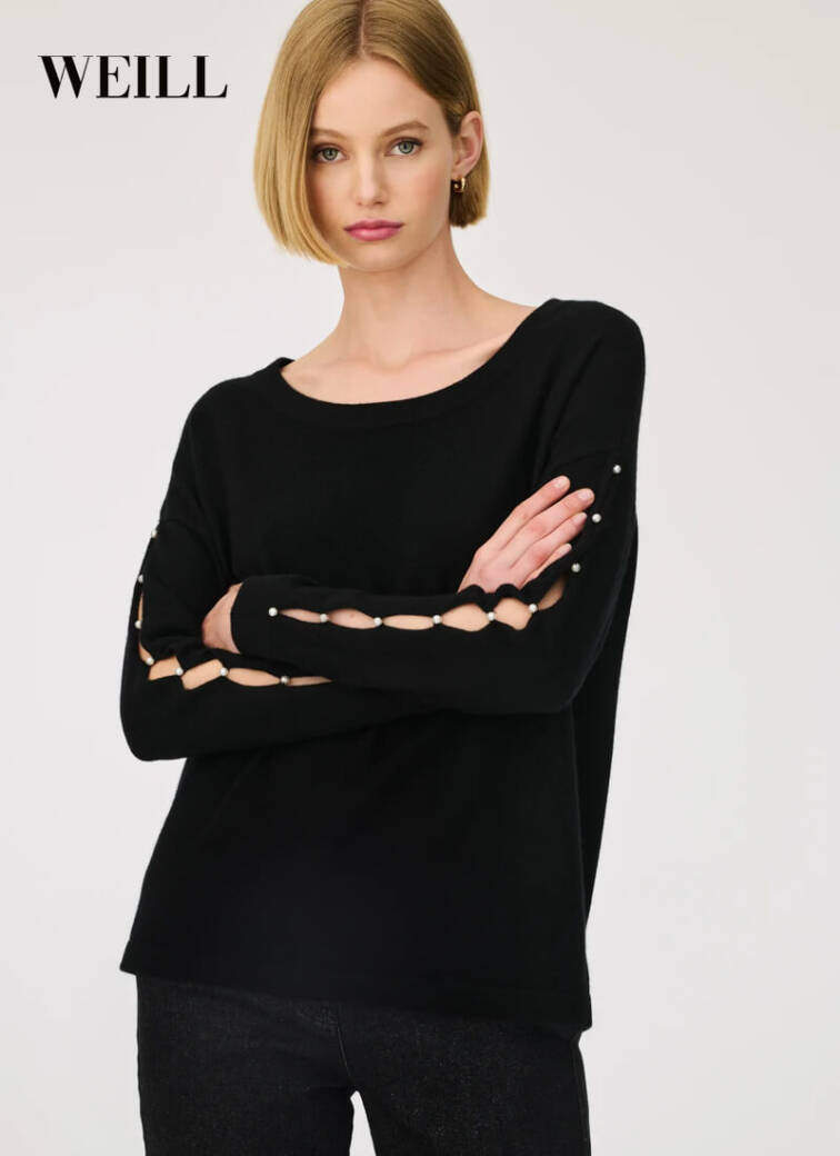 Jane Young Weill Pearl Sweater