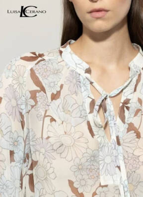 floral print blouse 218527