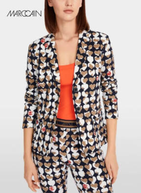 Marc Cain patterned jacket YS34.08