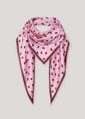 Spring Summer 25 at Jane Young Luisa Cerano lip pink scarf