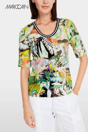 Marc Cain Sports jungle print t-shirt YS48.19 J36