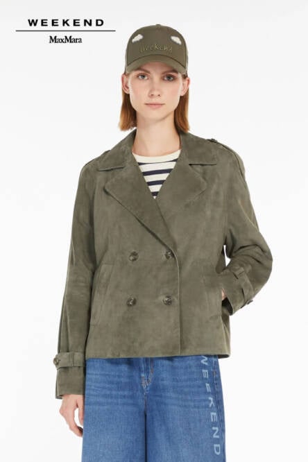 Max Mara Weekend suede jacket Oblato