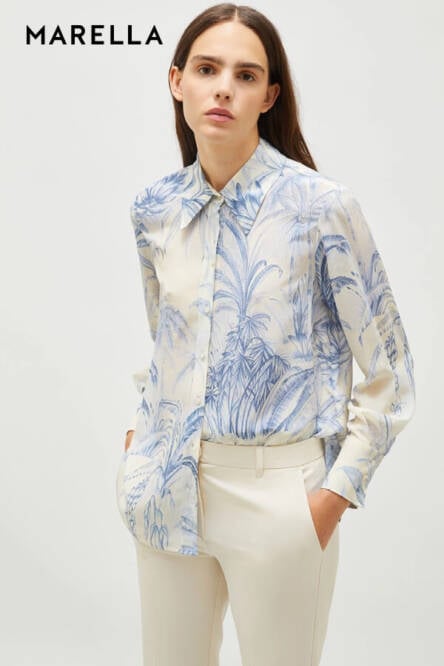 Marella printed silk shirt Conio